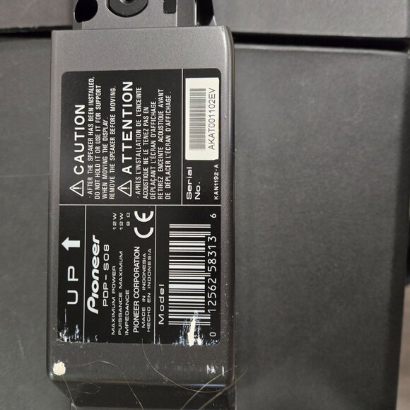 Pioneer PDP-S08 TV Undermount Speaker System New in Box - Picture 5 of 7